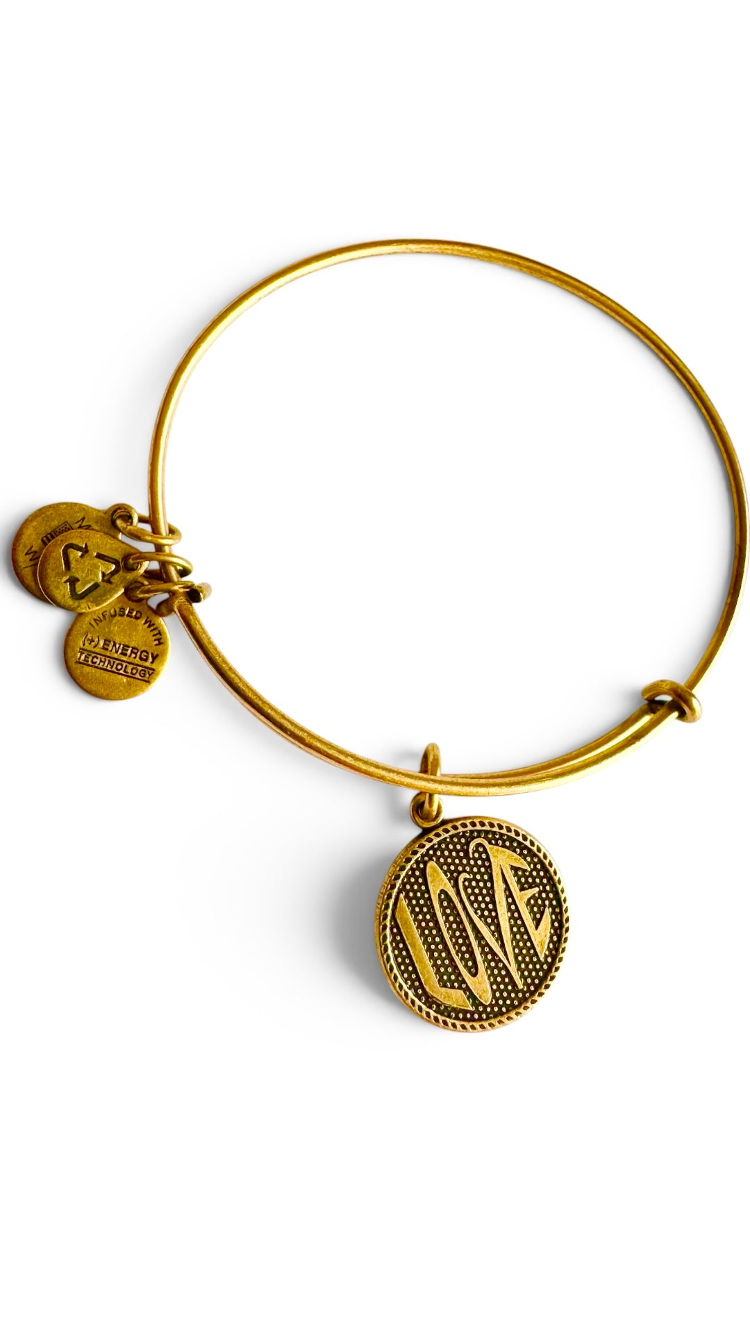 Alex and Ani - ‘LOVE’ Charm Bangles Bracelet Retired & Rare, Various Styles