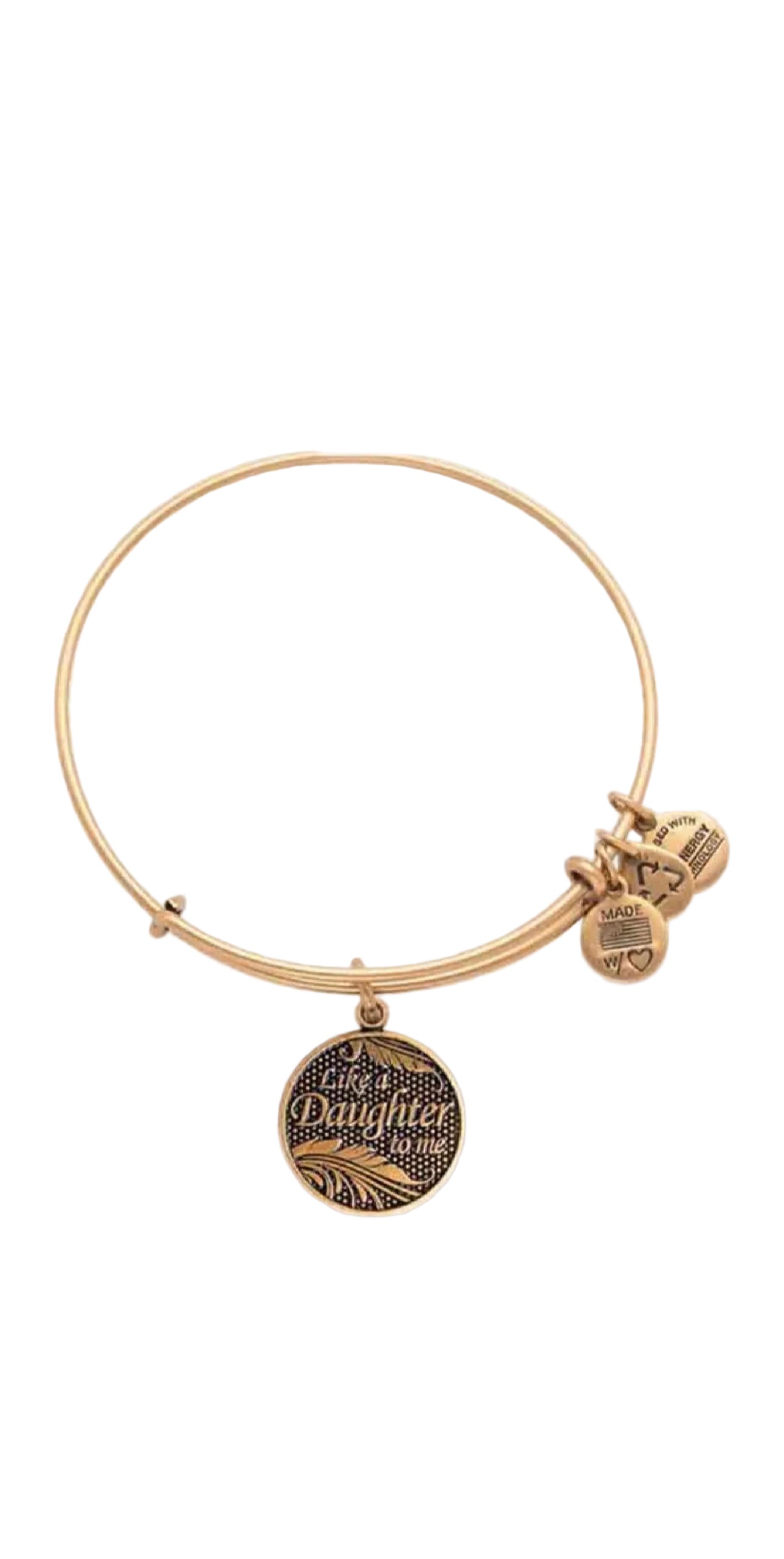 Alex and Ani - Like A Daughter to Me Charm Bangle Bracelet