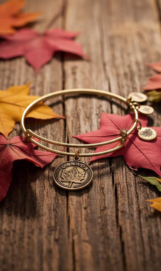 Alex and Ani - Canada Charm Destination Bangle Bracelet