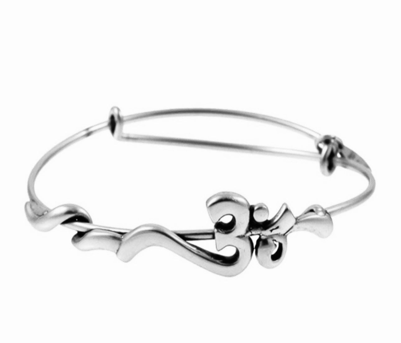 Alex and Ani - Ohm Wrap Charm Bangle Bracelet, Spiritual Armour