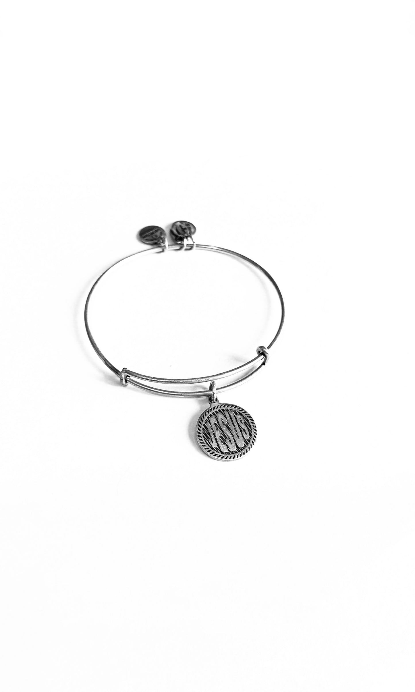 Alex and Ani - Jesus Charm Bangle Bracelet