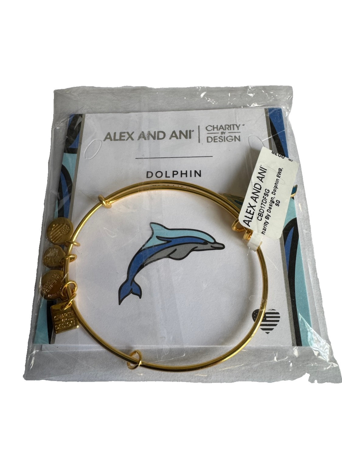 Alex and Ani - Dolphin Charm Bangle Bracelet, 2 Styles