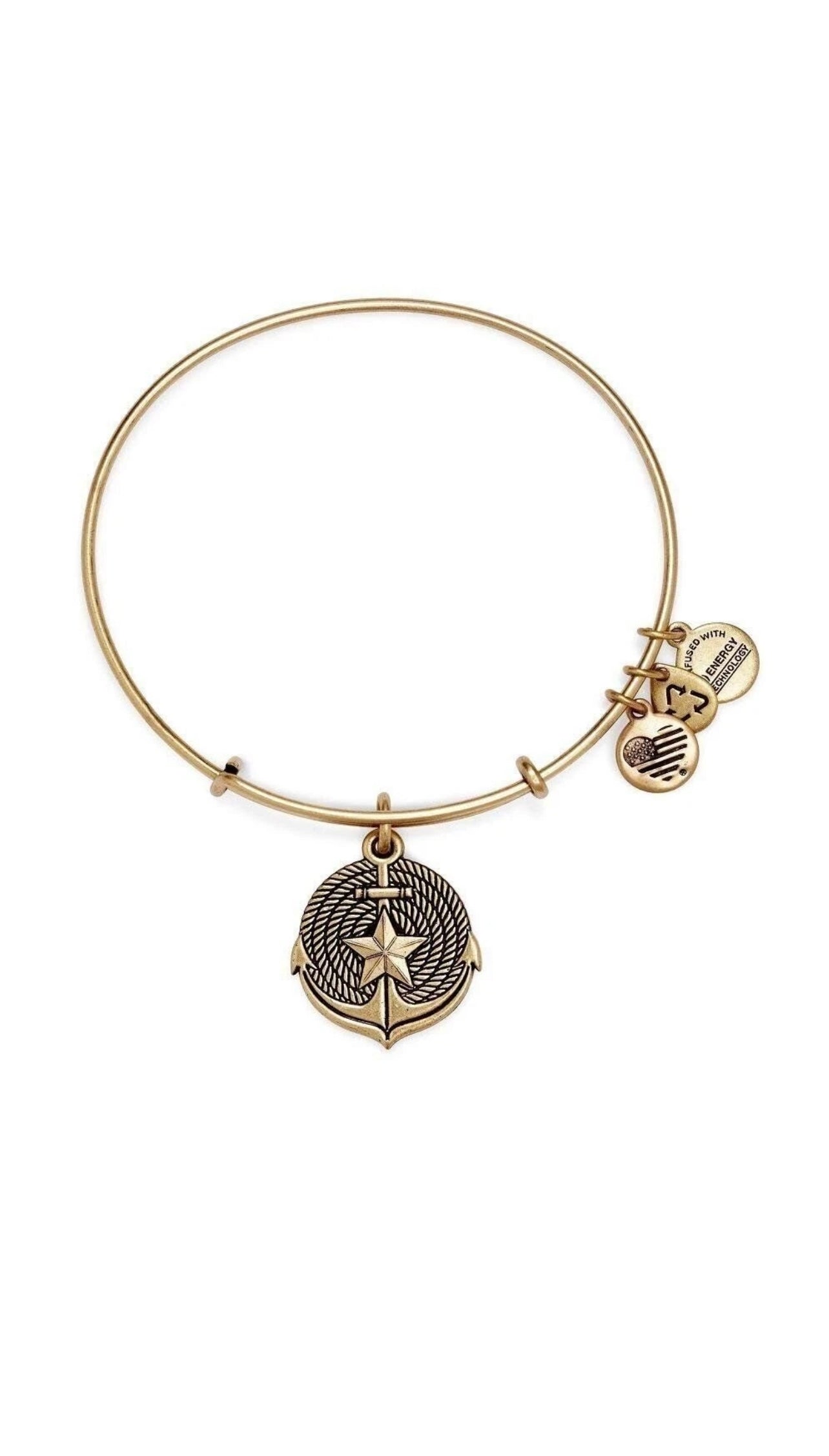 Alex and Ani - Anchor II Charm Bangle Bracelet