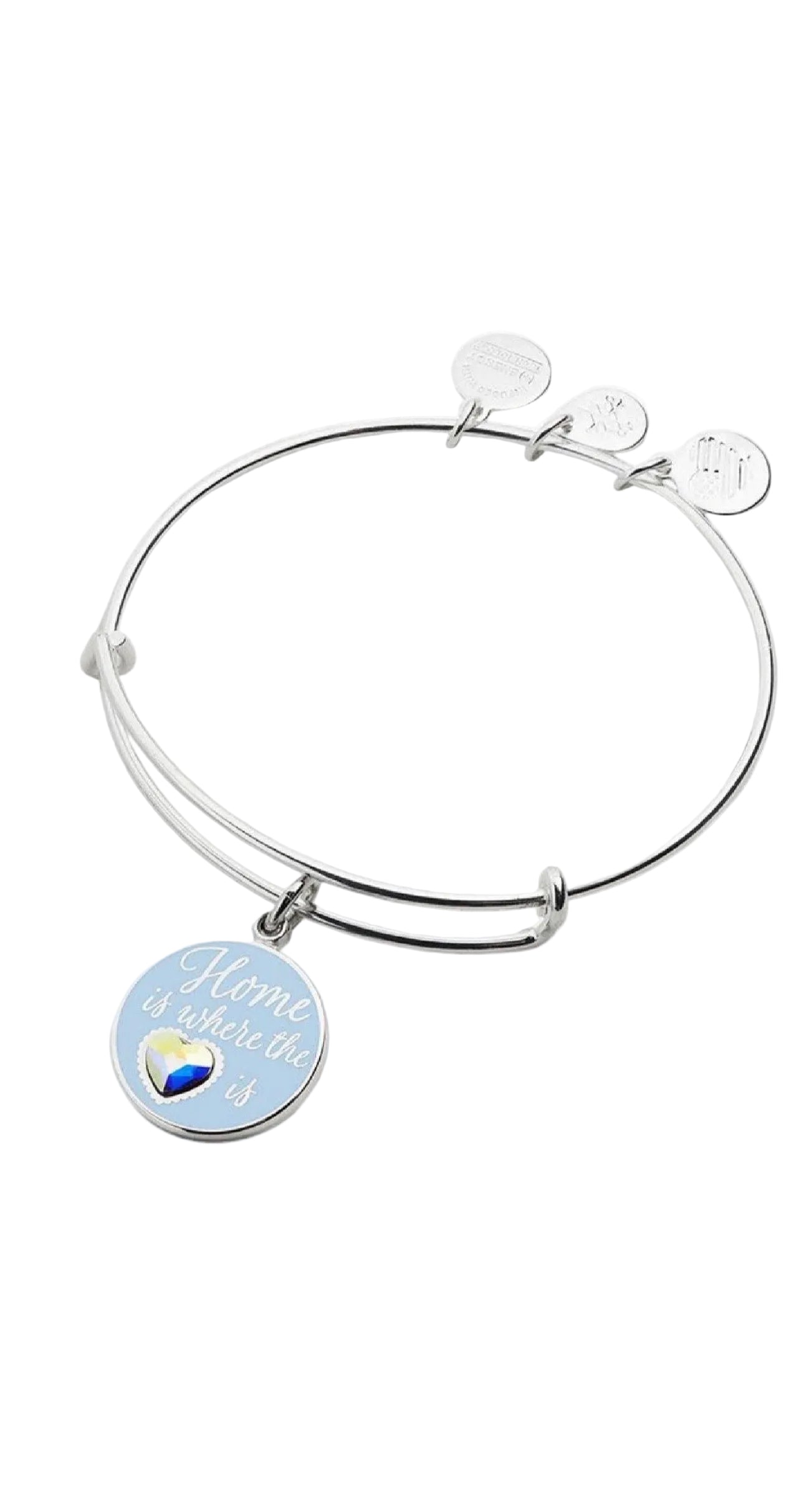 Alex and Ani - Home Is Where The Heart Is Charm Bangle Bracelet