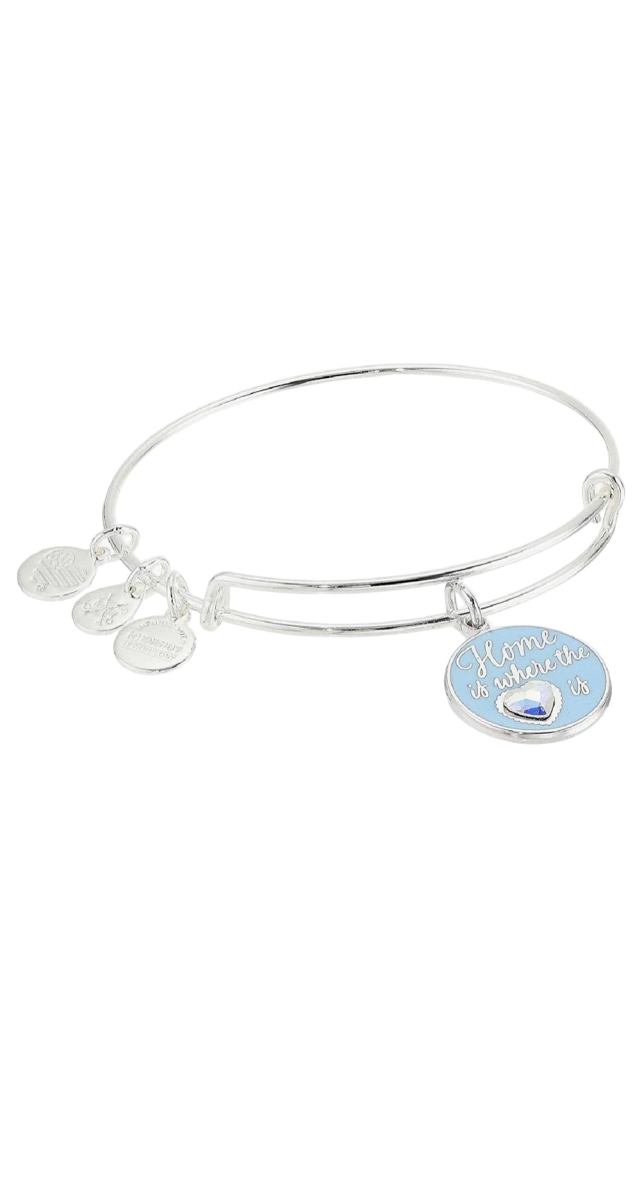 Alex and Ani - Home Is Where The Heart Is Charm Bangle Bracelet