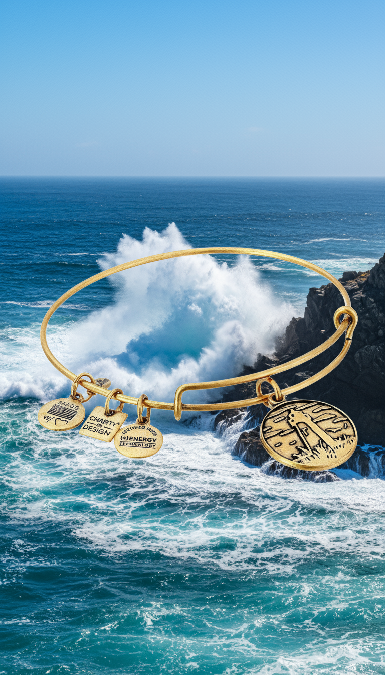 Alex and Ani - Lighthouse Charm Bangle Bracelet, Charity By Design