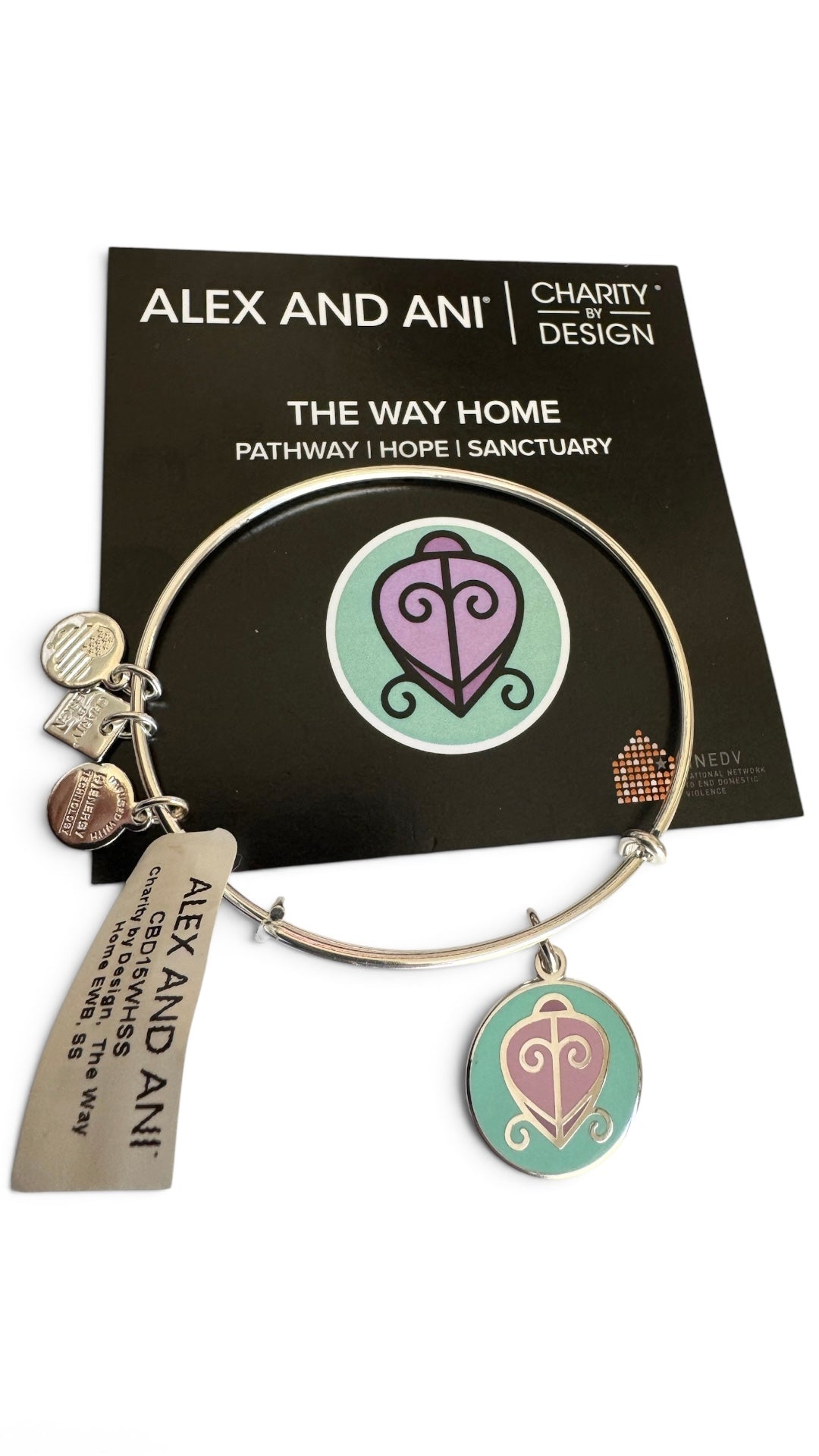 Alex and Ani - The Way Home Charm Bangle