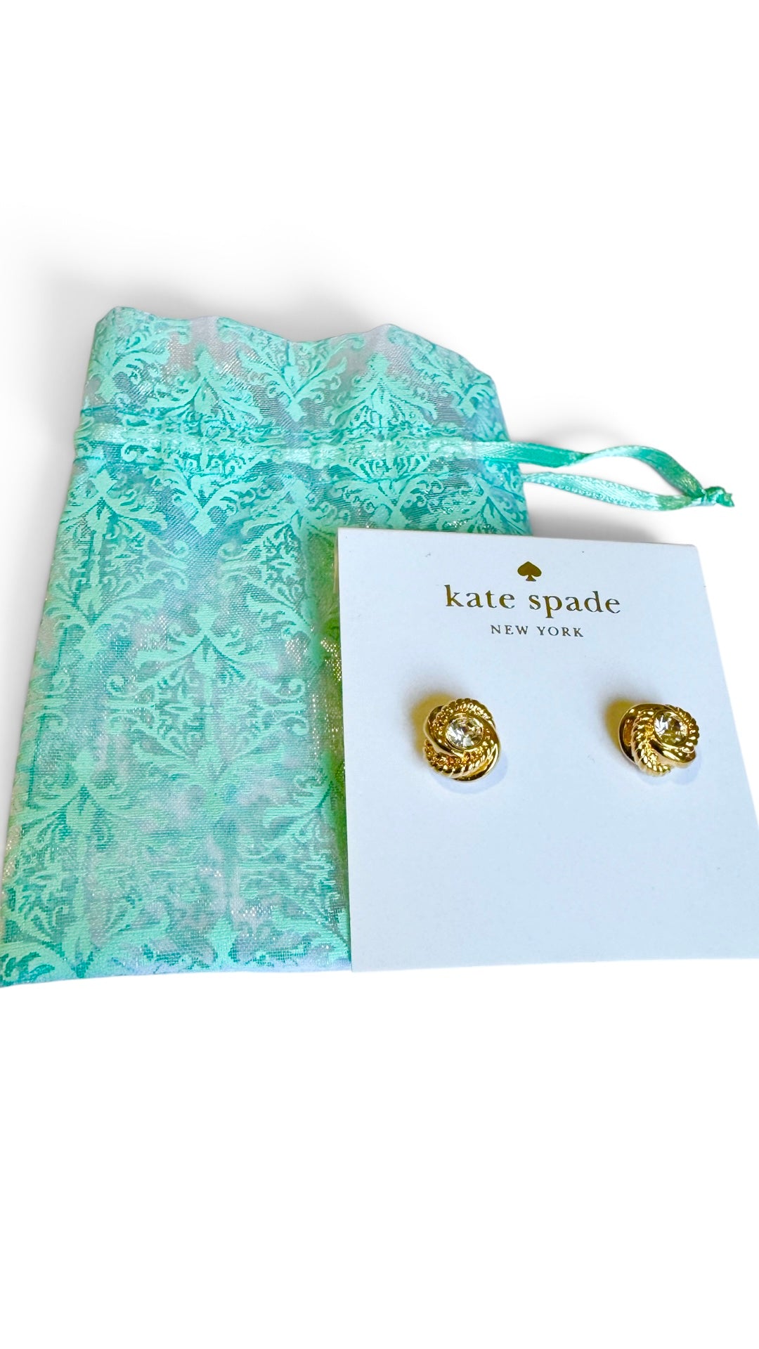 Kate Spade New York Infinity and Beyond Clear CZ & Gold