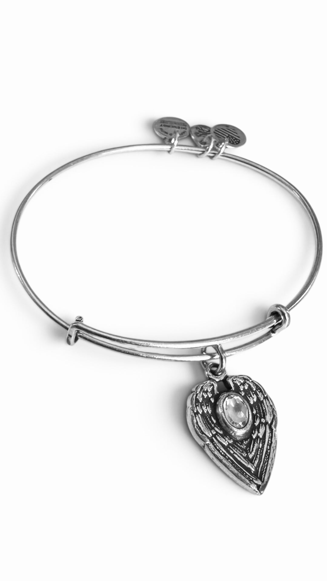 Alex and Ani - Guardian Angel With Swarovski Crystal Bracelet Bangle
