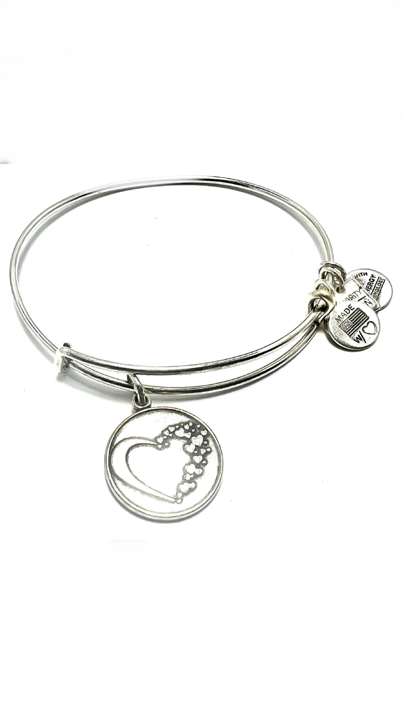 Alex and Ani - Whole Heart Charm Bangle Bracelet, Charity by Design