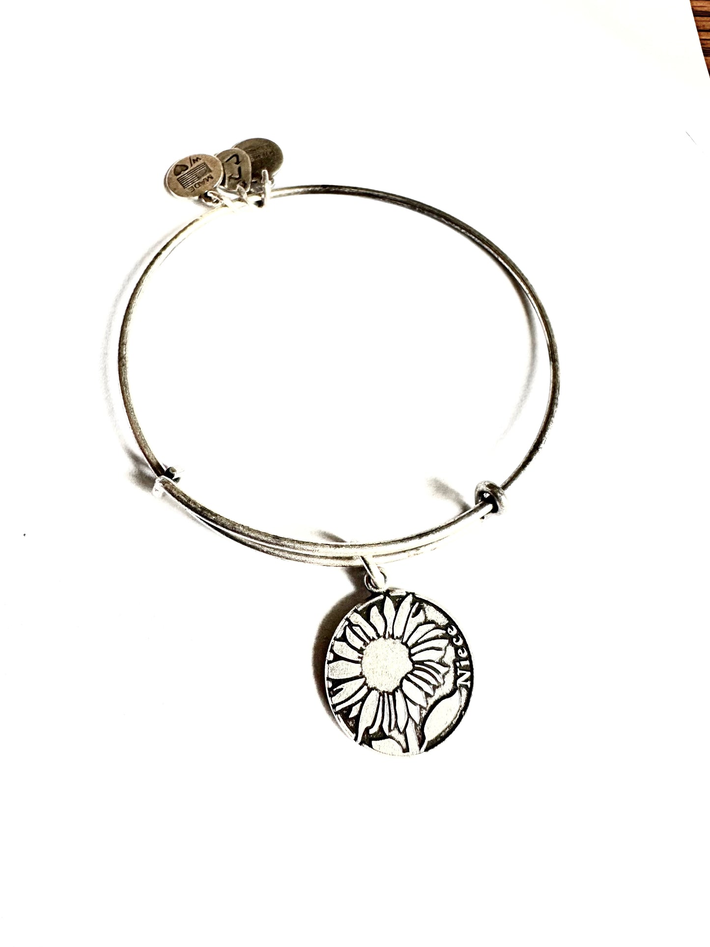 Alex and Ani - ‘Niece’ Charm Bangle Bracelet