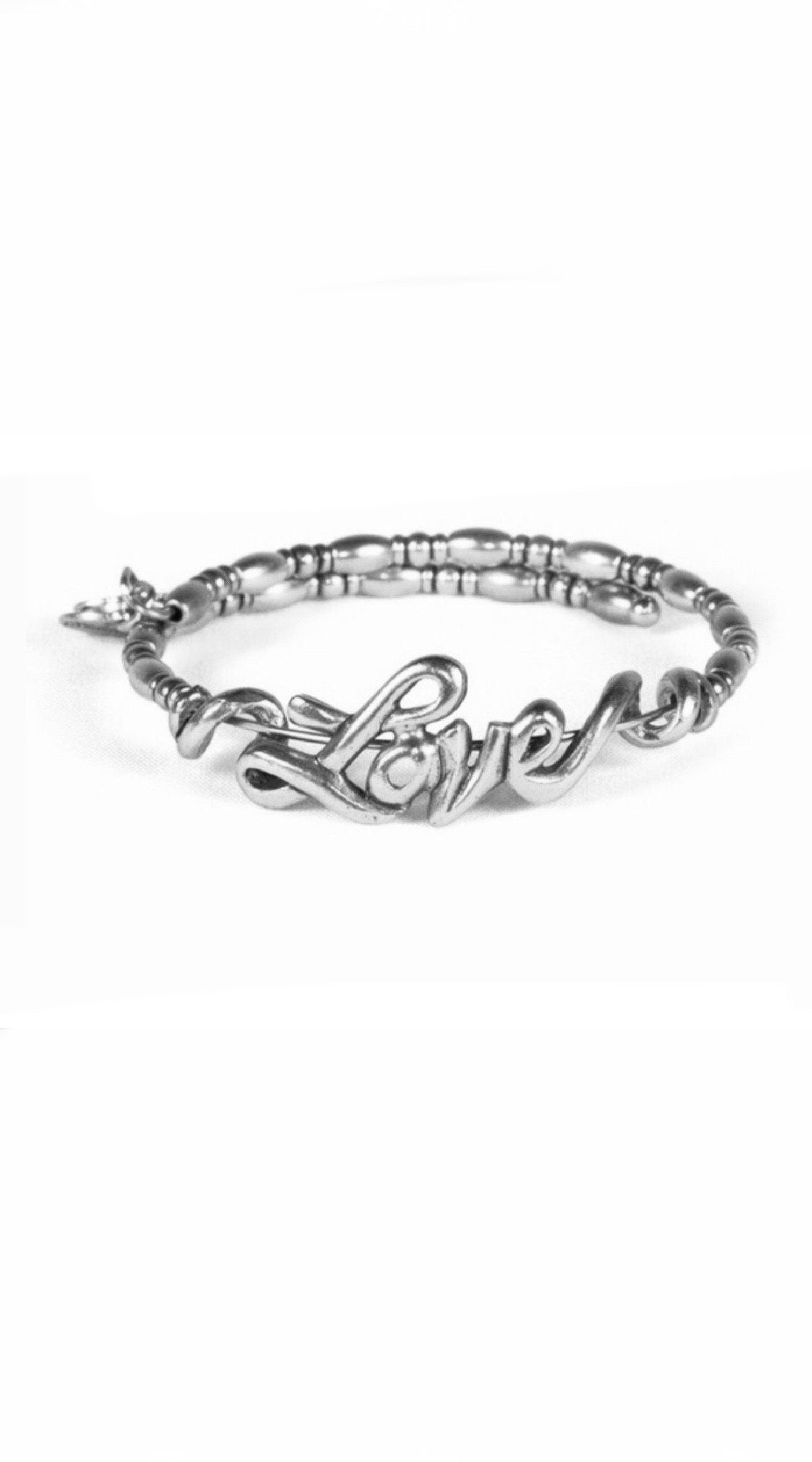 Alex and Ani - Love Beaded Wrap Vintage Sixty-Six Cuff Bracelet