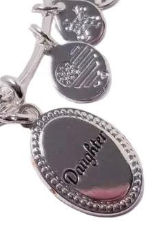Alex and Ani - Because I love You Daughter VI Blessing Charm Bangle Bracelet