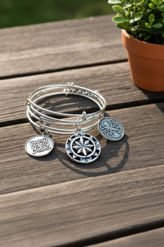 Alex and Ani - ‘All About Life’ Special Sale 3 Bangle Bracelets Bundle