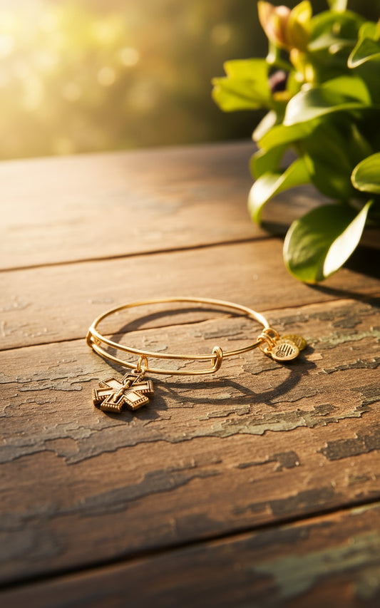 Alex and Ani - Professional Medical Charm Bangle Bracelet