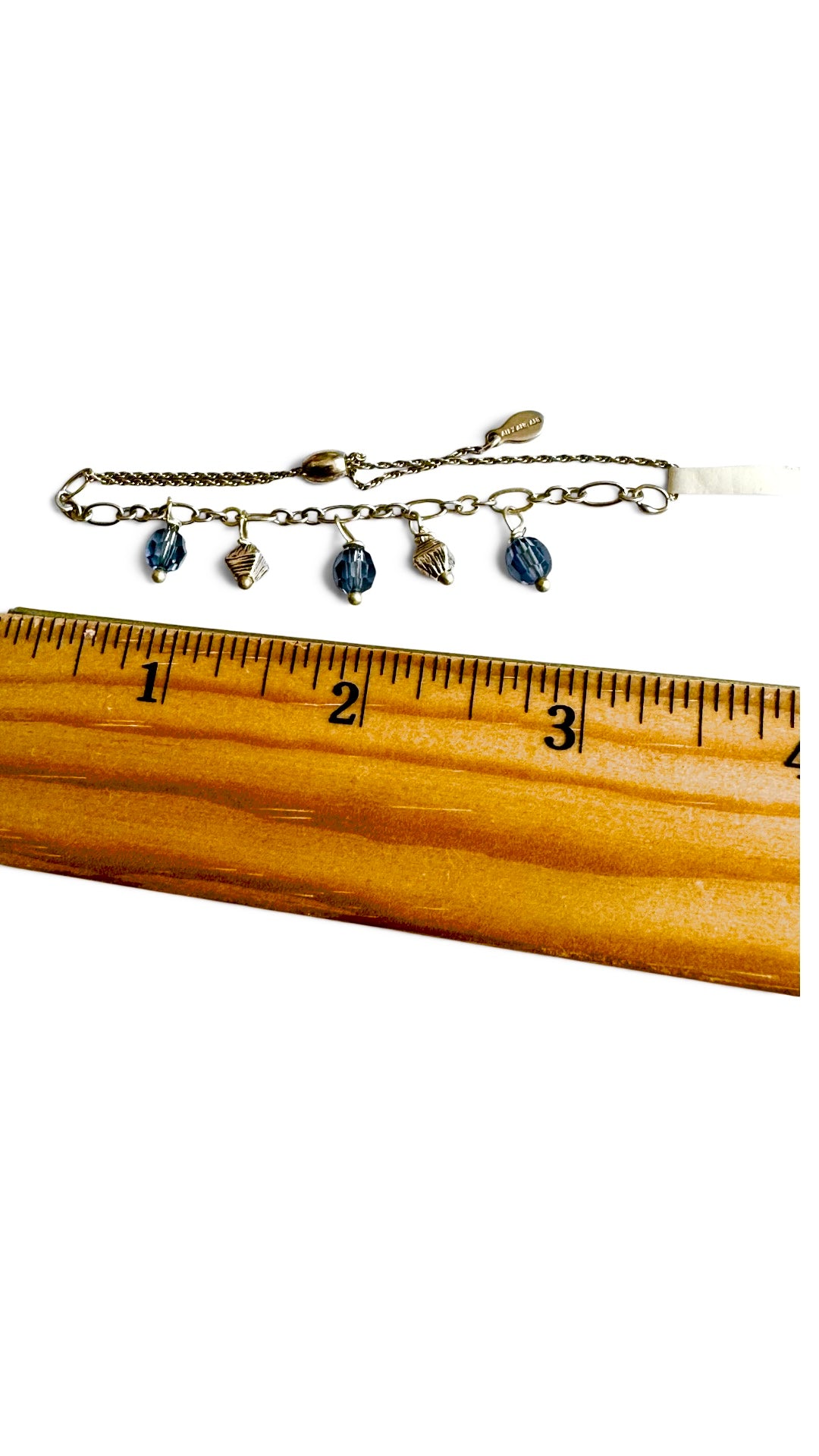 Alex and Ani - Swarovski Crystal Charm Pull Chain Bracelet with Silver Beads