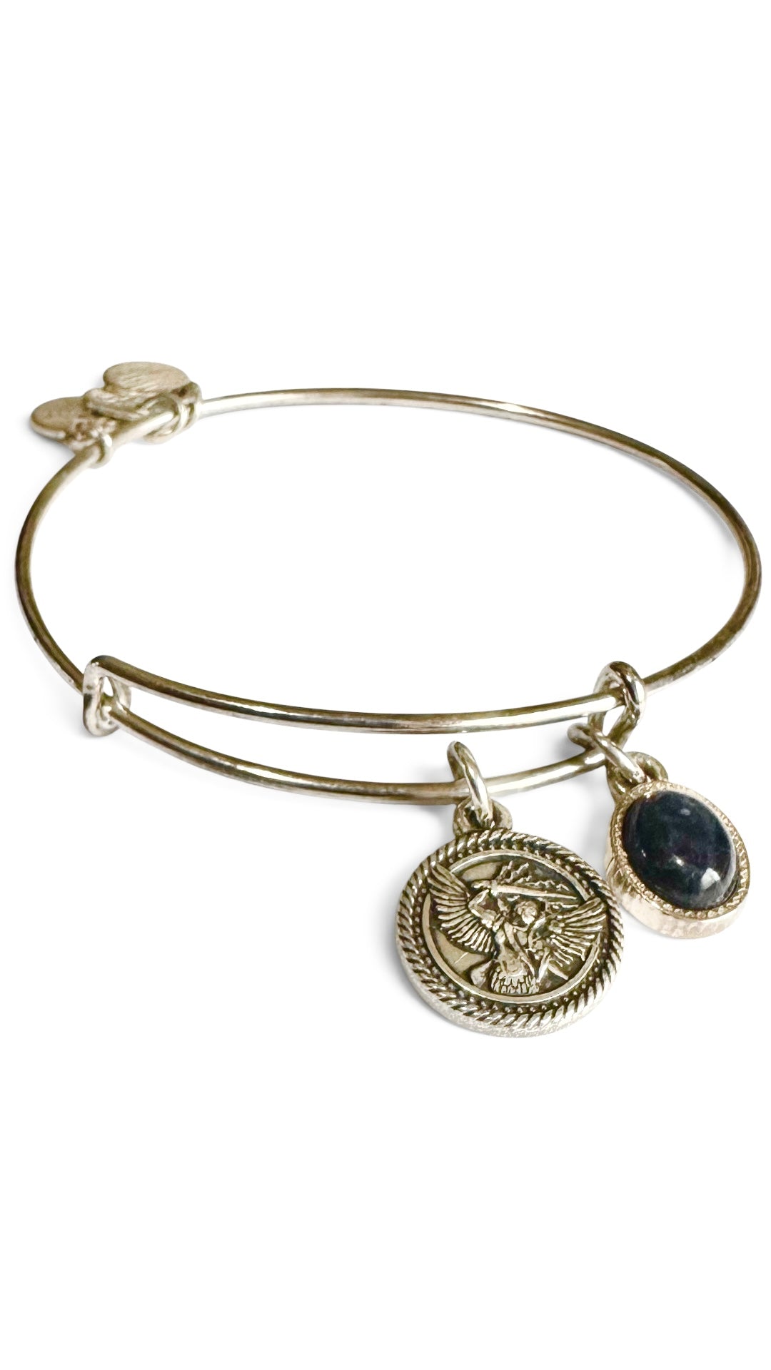 Alex and Ani - Archangel Michael Duo Charm Bangle Bracelet