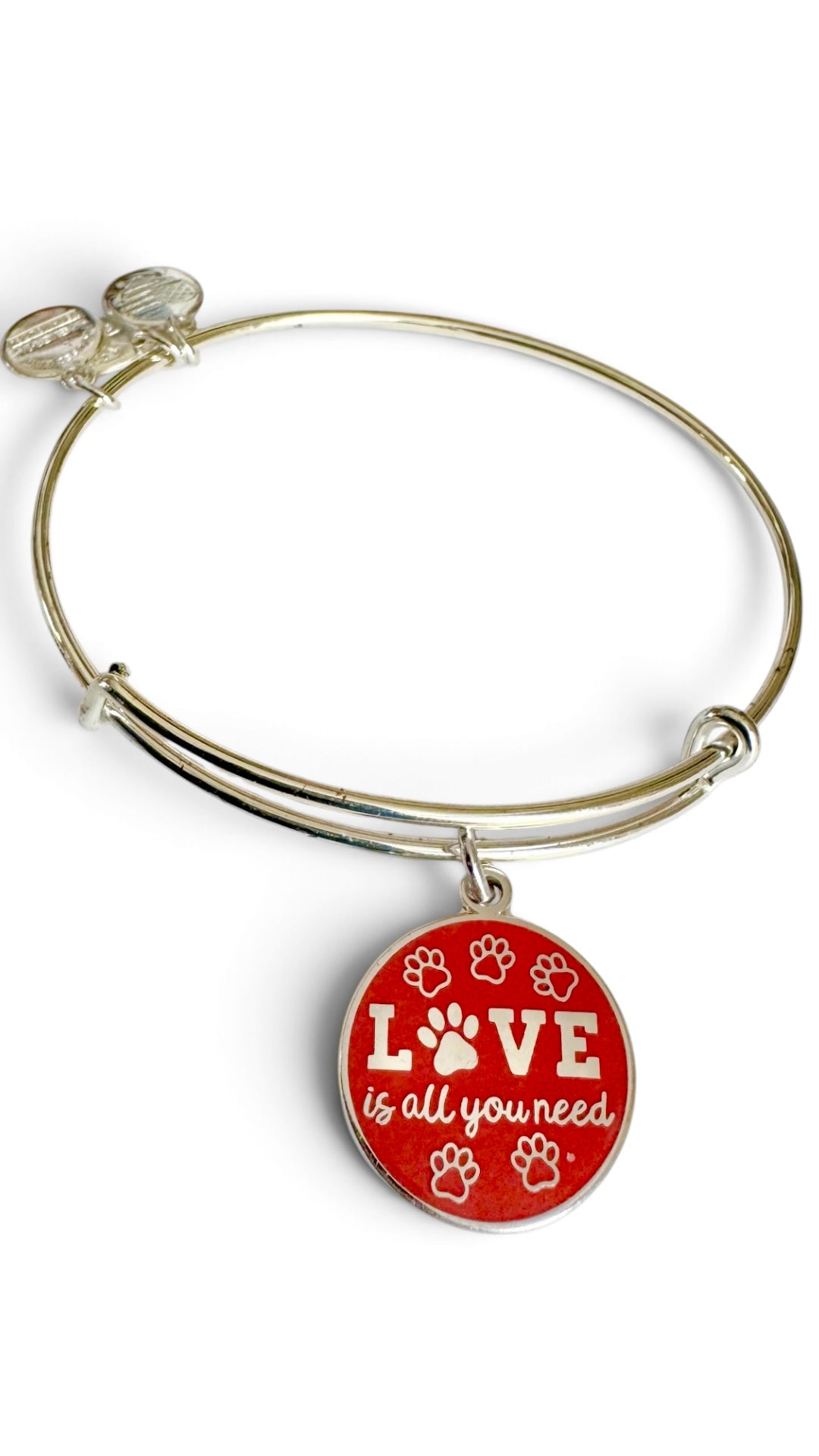 Alex and Ani - “Love is All You Need” Charm Bangle Bracelet
