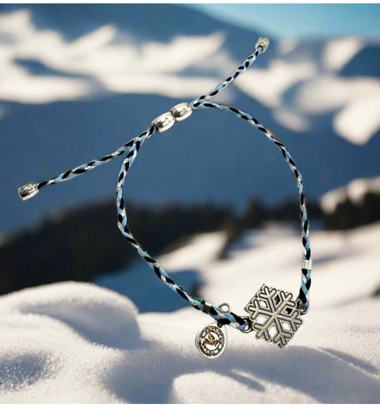 Alex and Ani - Snowflake Charm Pull Kindred Cord