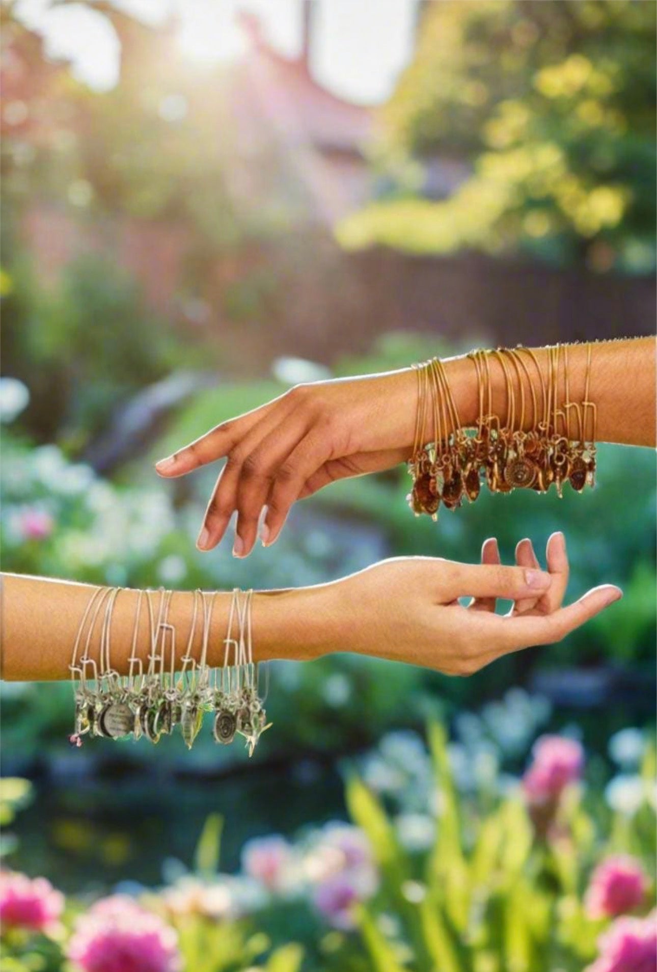 Alex and Ani - ‘Niece’ Charm Bangle Bracelet