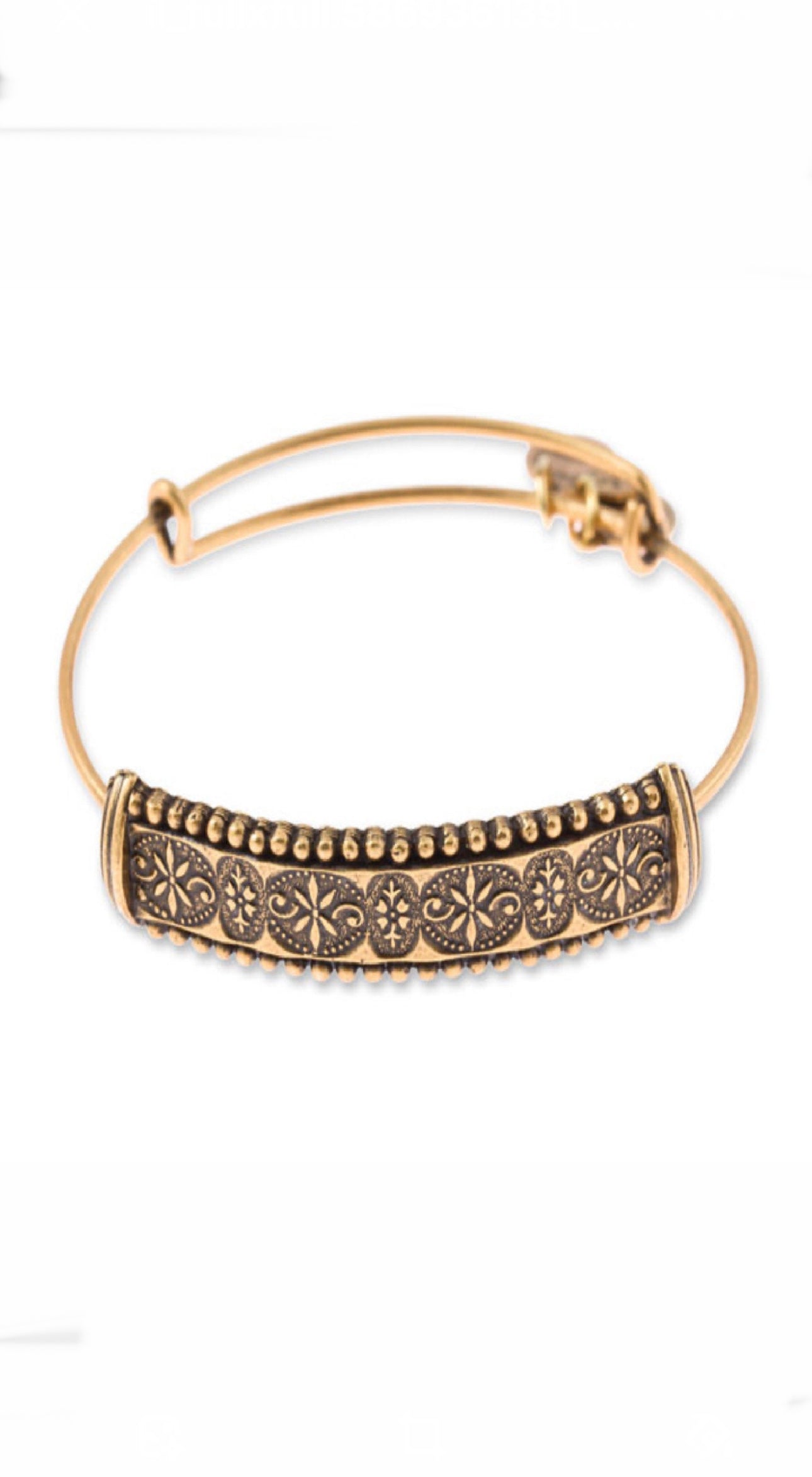 Alex and Ani - Trapeze Flower Expandable Bangle, Bracelet