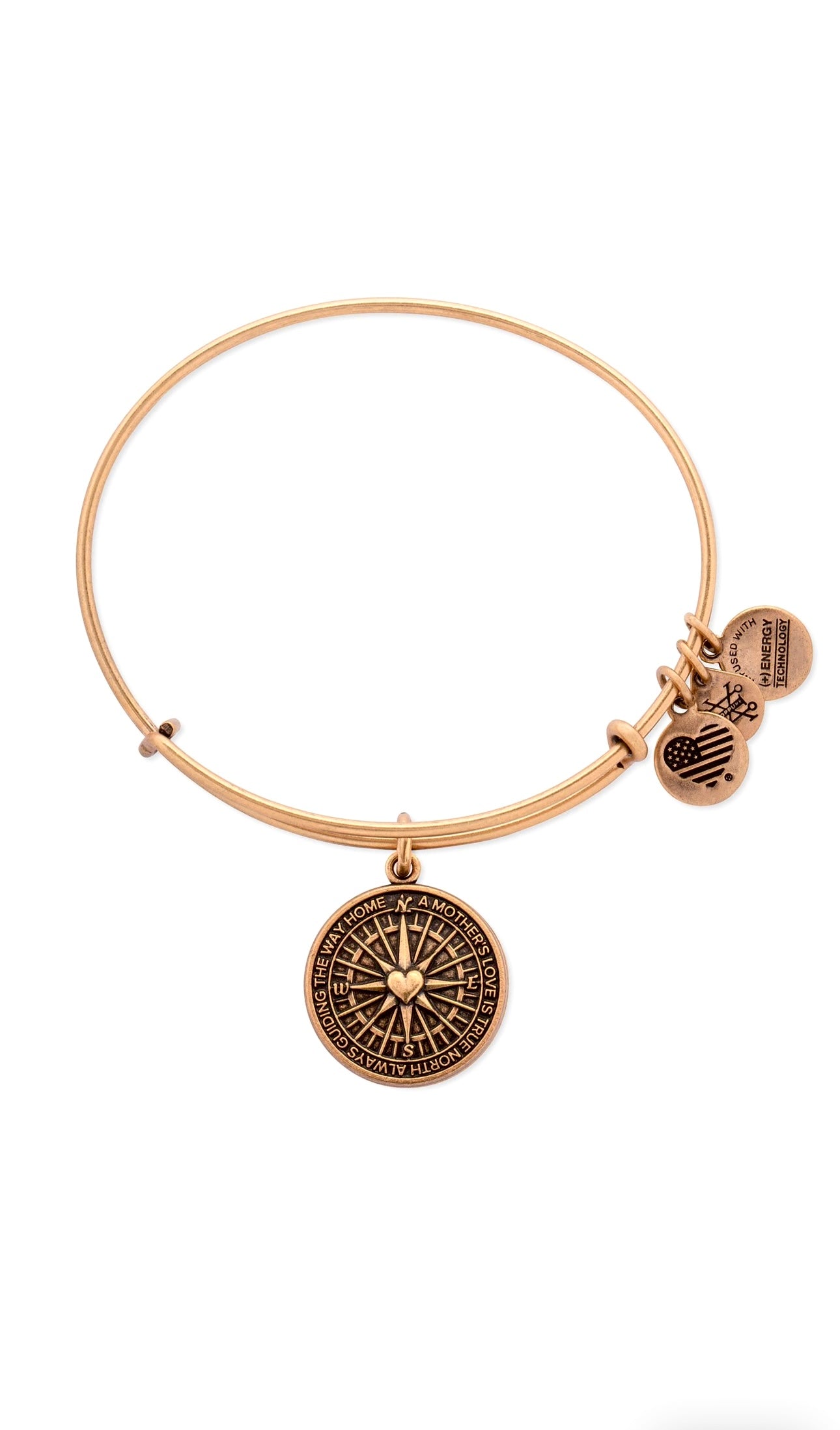 Alex and Ani - True Direction Compass Charm Bangle Bracelet