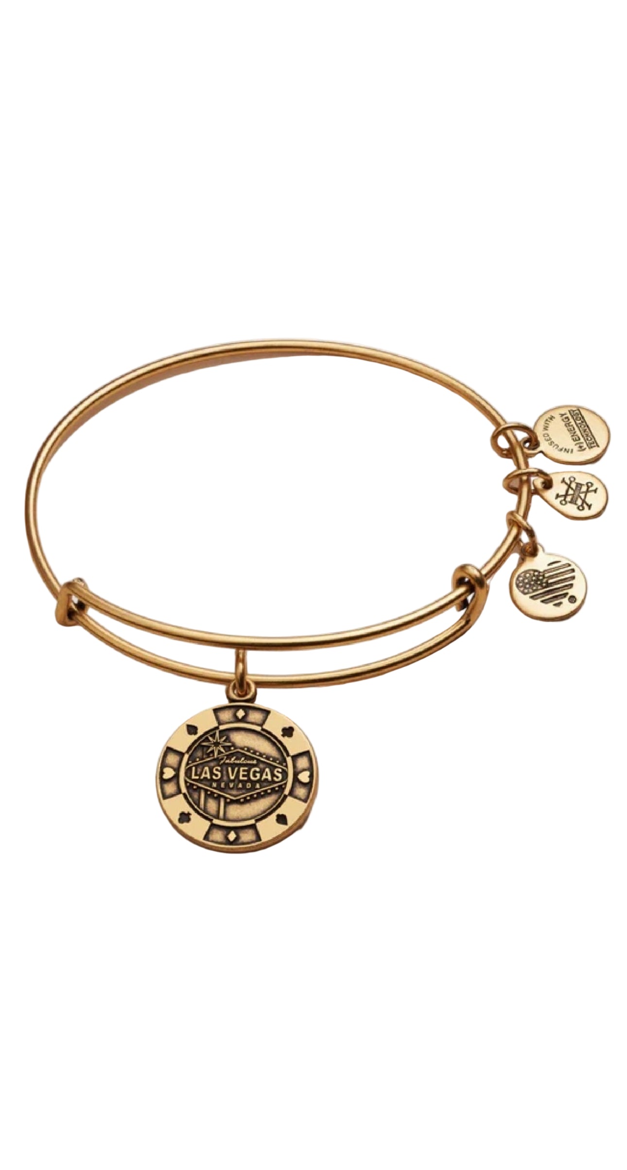 Alex and Ani - Las Vegas Sign Charm Destination Bangle Bracelet