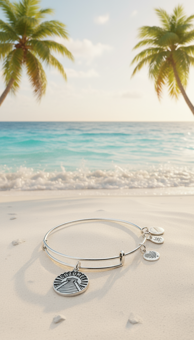 Alex and Ani - Cozumel Charm Bangle Bracelet