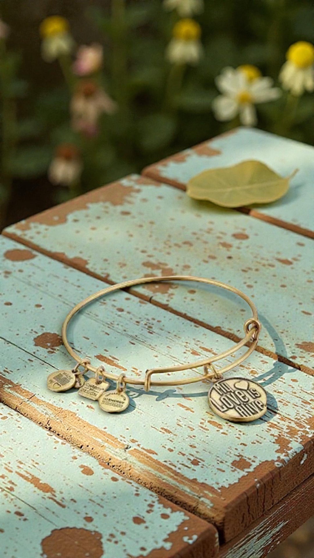 Alex and Ani - My Love Is Alive Charm Bangle Bracelet, Charity By Design