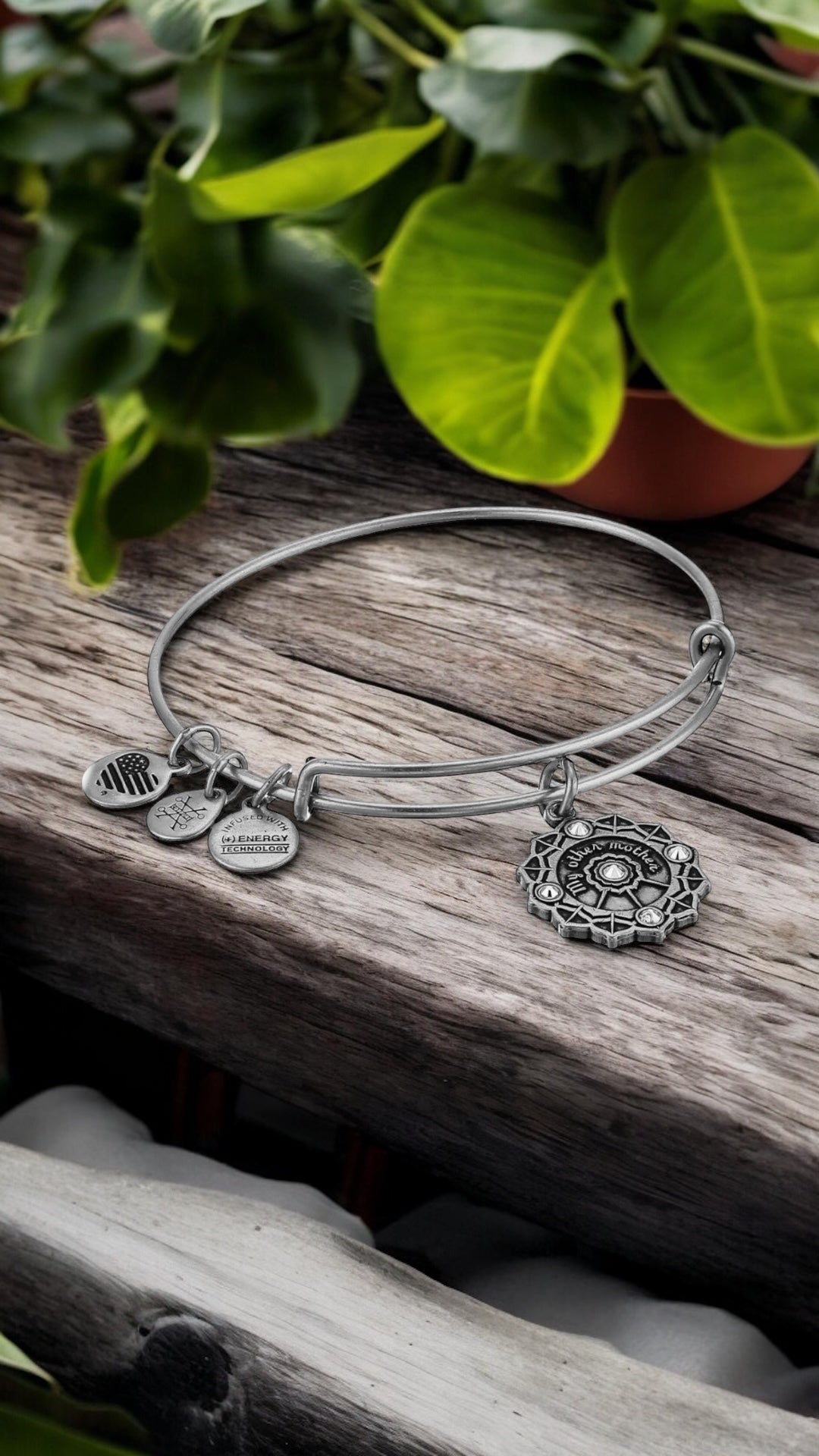 Alex and Ani - My Other Mother, Mother of the Groom Charm Bangle Bracelet