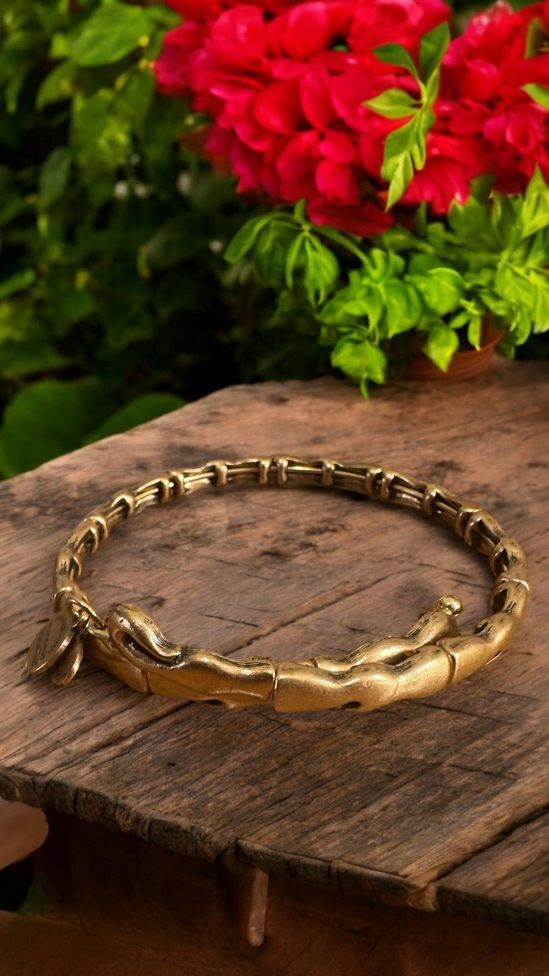 Alex and Ani - Water Metal Wrap Bracelet Bangle, Vintage 66