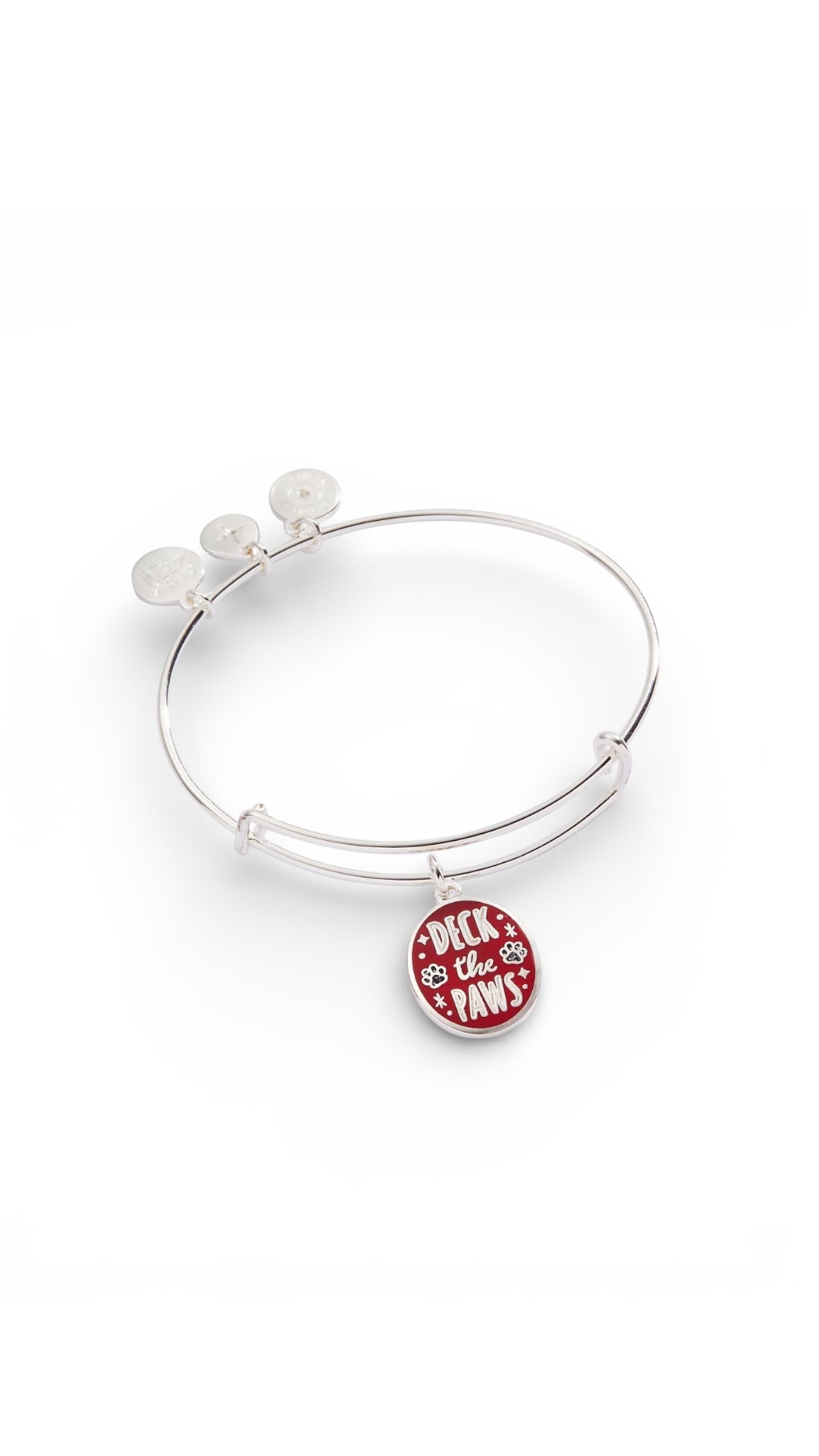 Alex and Ani - “Deck the Paws” Charm Bangle Bracelet