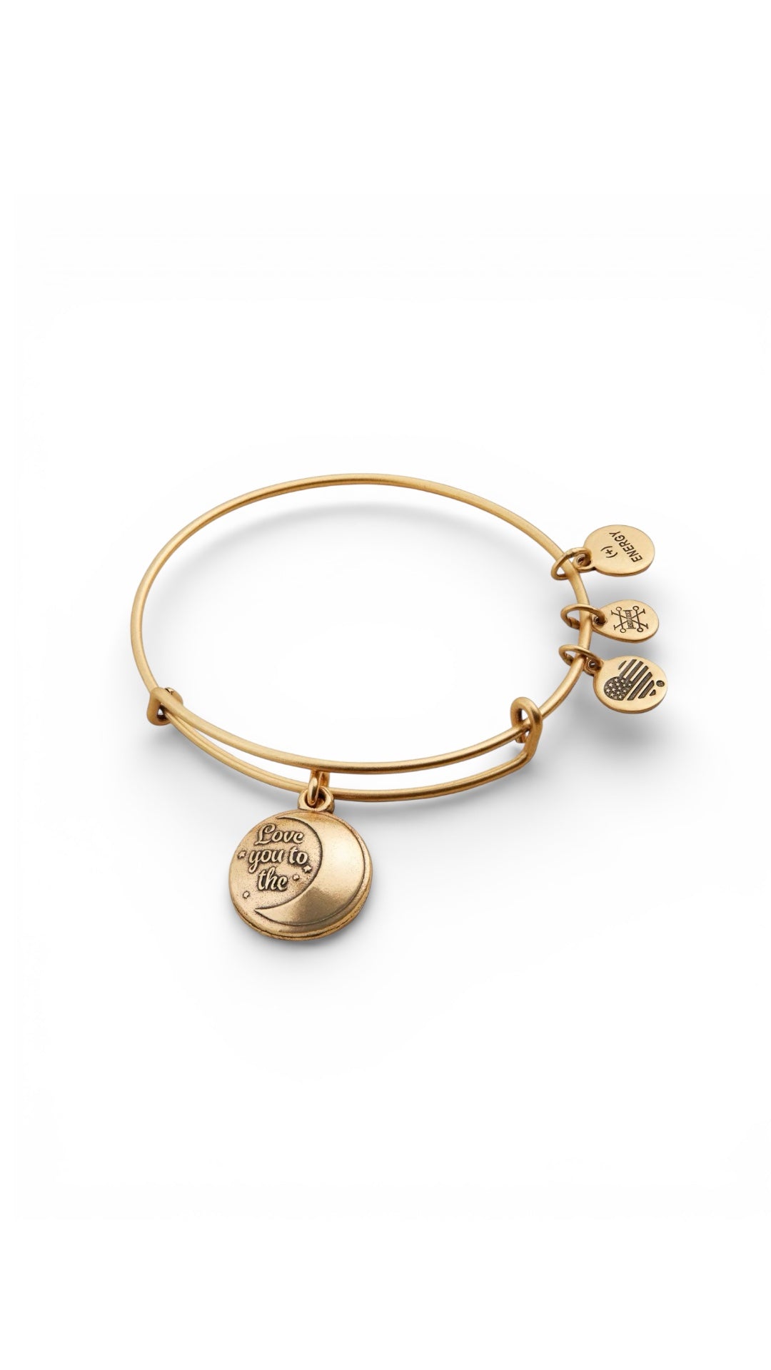 Alex and Ani - ‘I Love You To The Moon’ Charm Bangle Bracelet