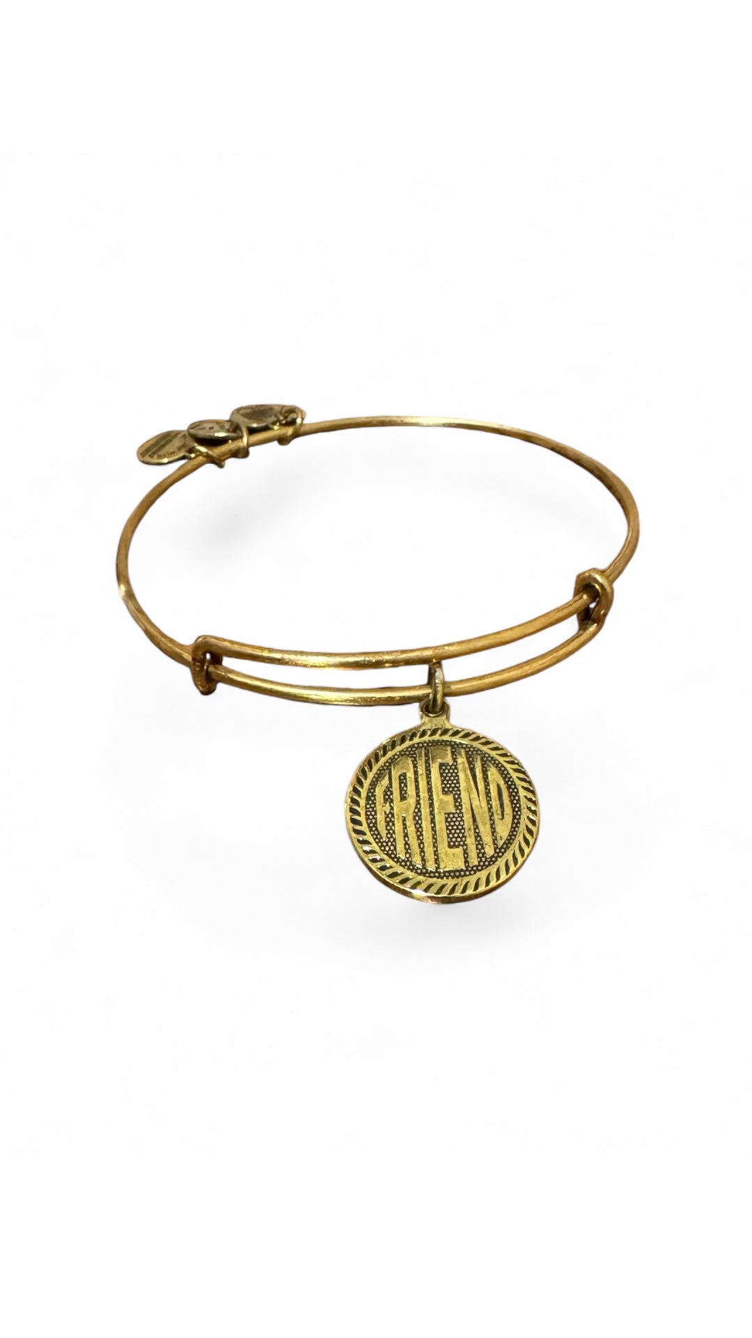 Alex and Ani - ‘Friend’ Charm Bangle Bracelet