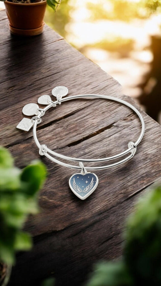 Alex and Ani - Guardian of Your Heart Charm Bangle Bracelet