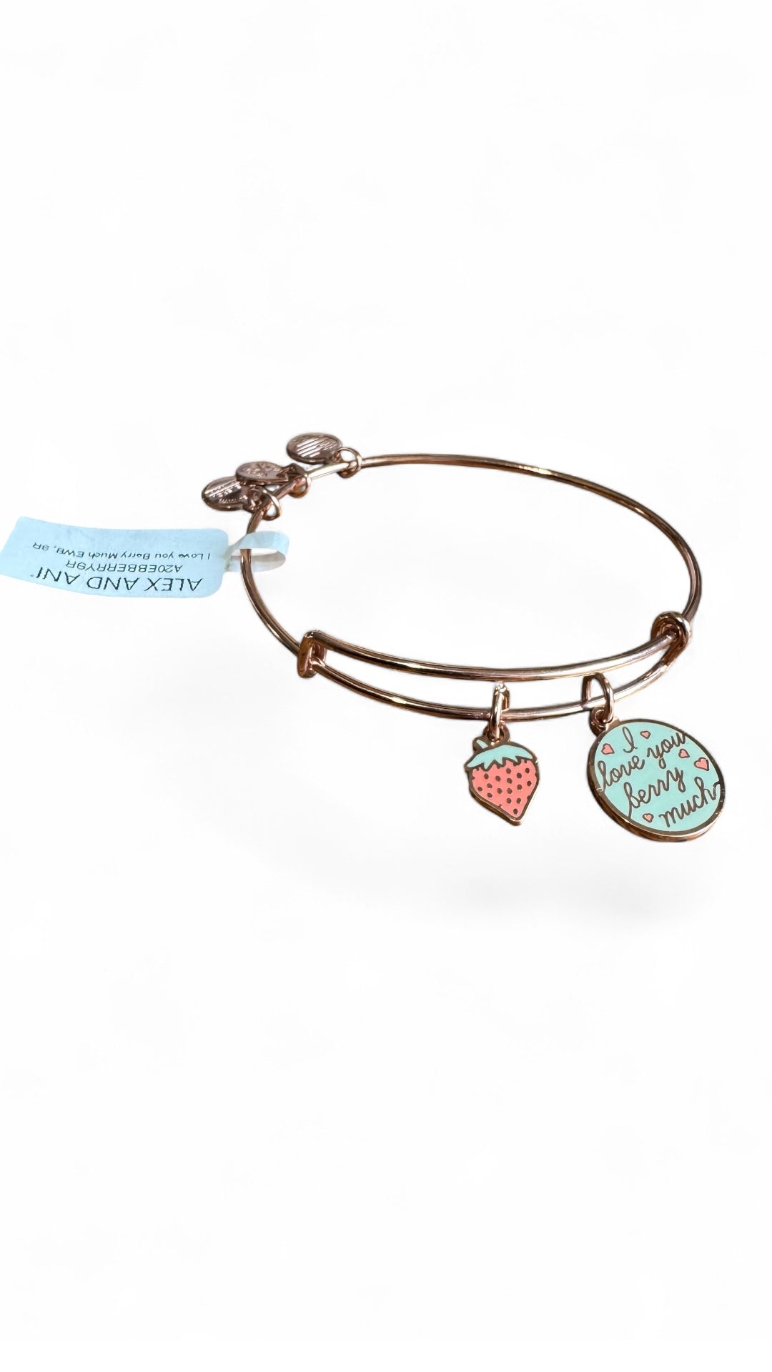 Alex and Ani - ‘I Love You Berry Much’ Duo Charm Bangle Bracelet