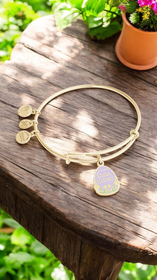 Alex and Ani - Easter Blessings Charm Bangle Bracelet