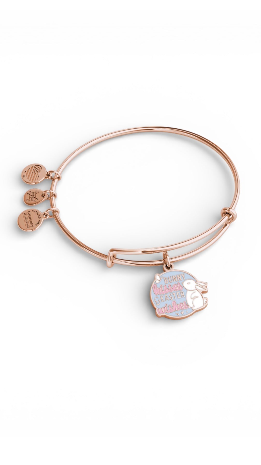 Alex and Ani - Bunny Kisses And Easter Wishes Charm Bangle Bracelet