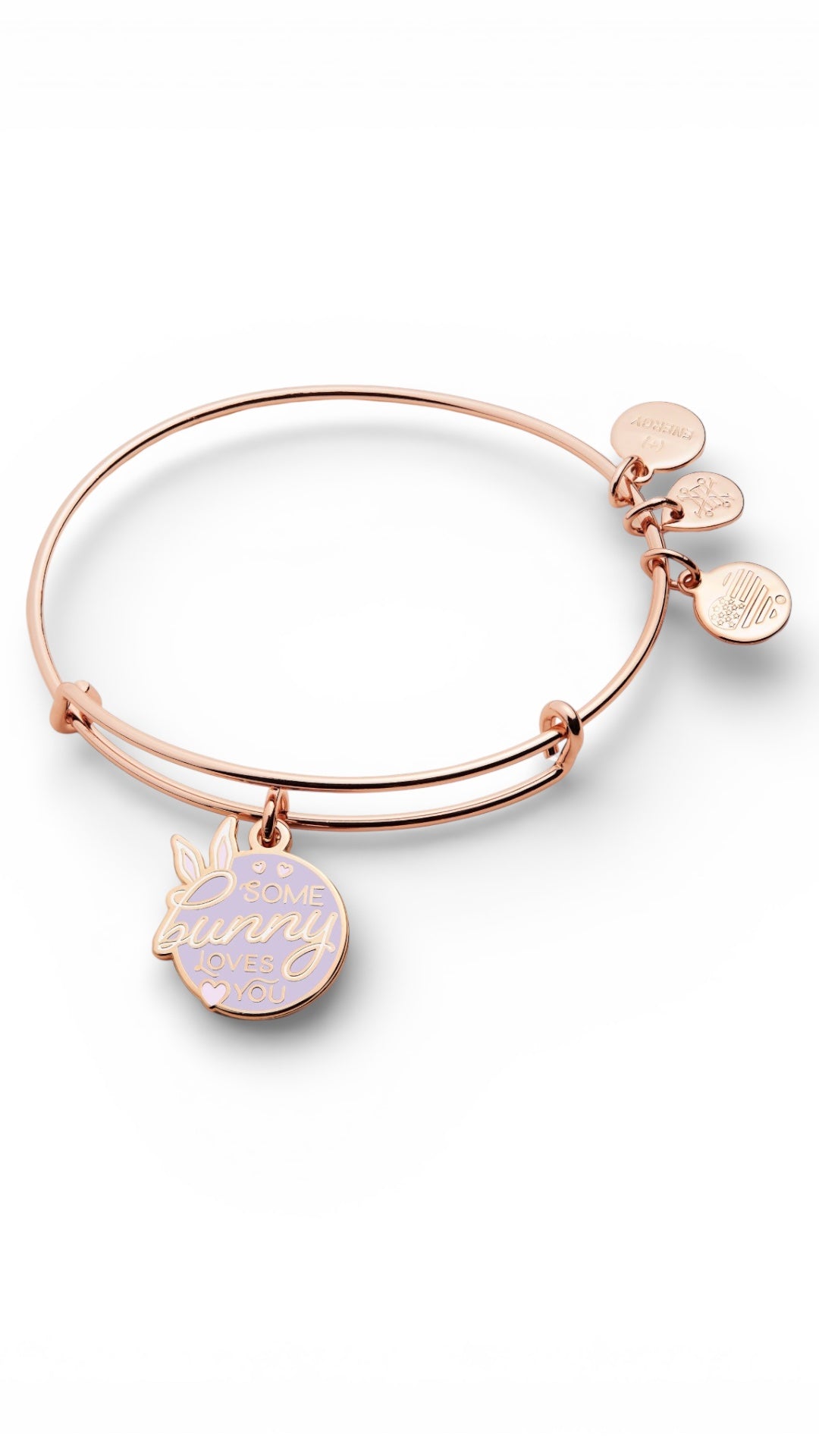 Alex and Ani - Some Bunny Loves You Charm Bangle Bracelet