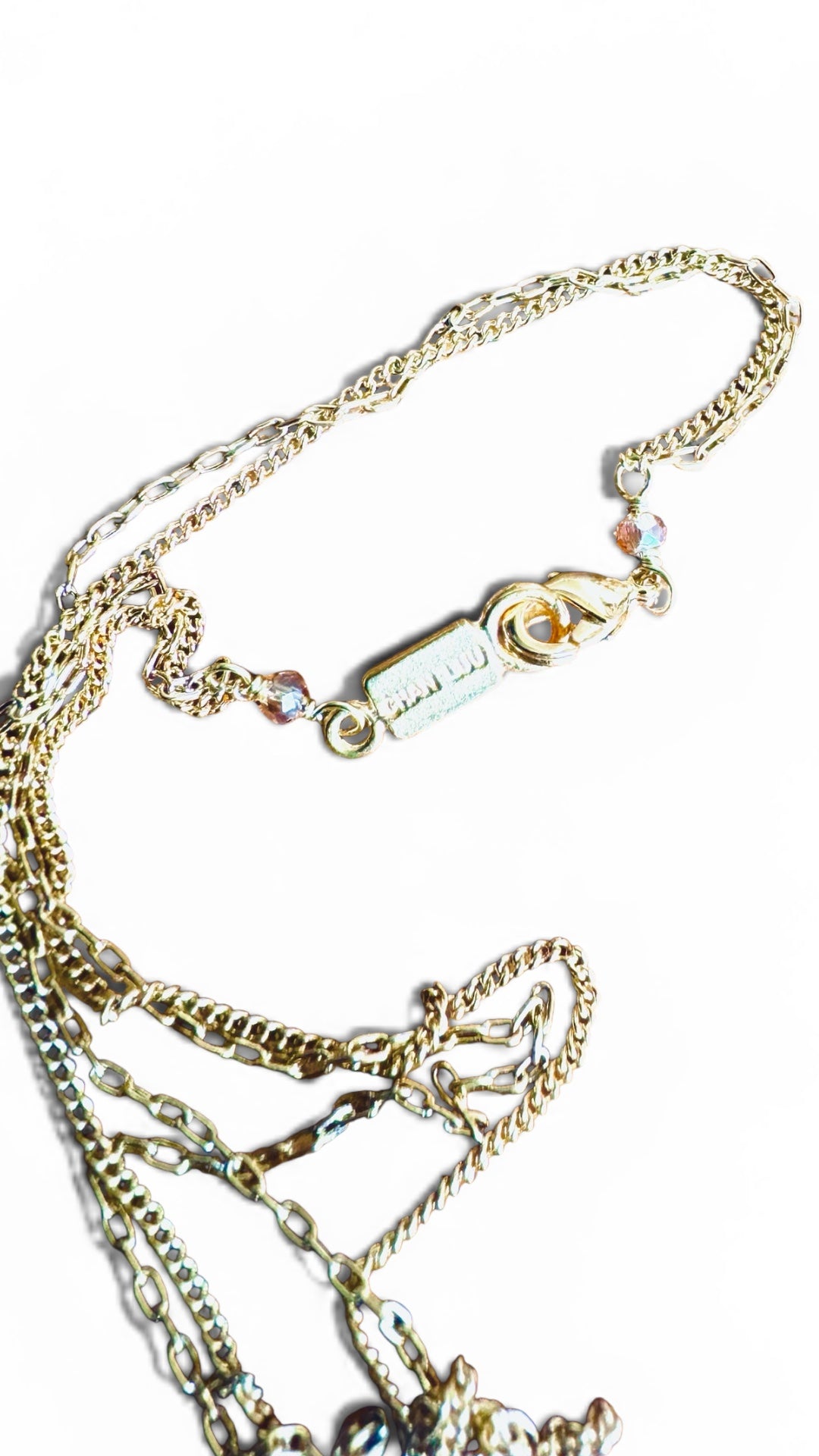 Chan Luu - Double Strand 18k Gold over Sterling Silver with Micro Mini Citrine beads