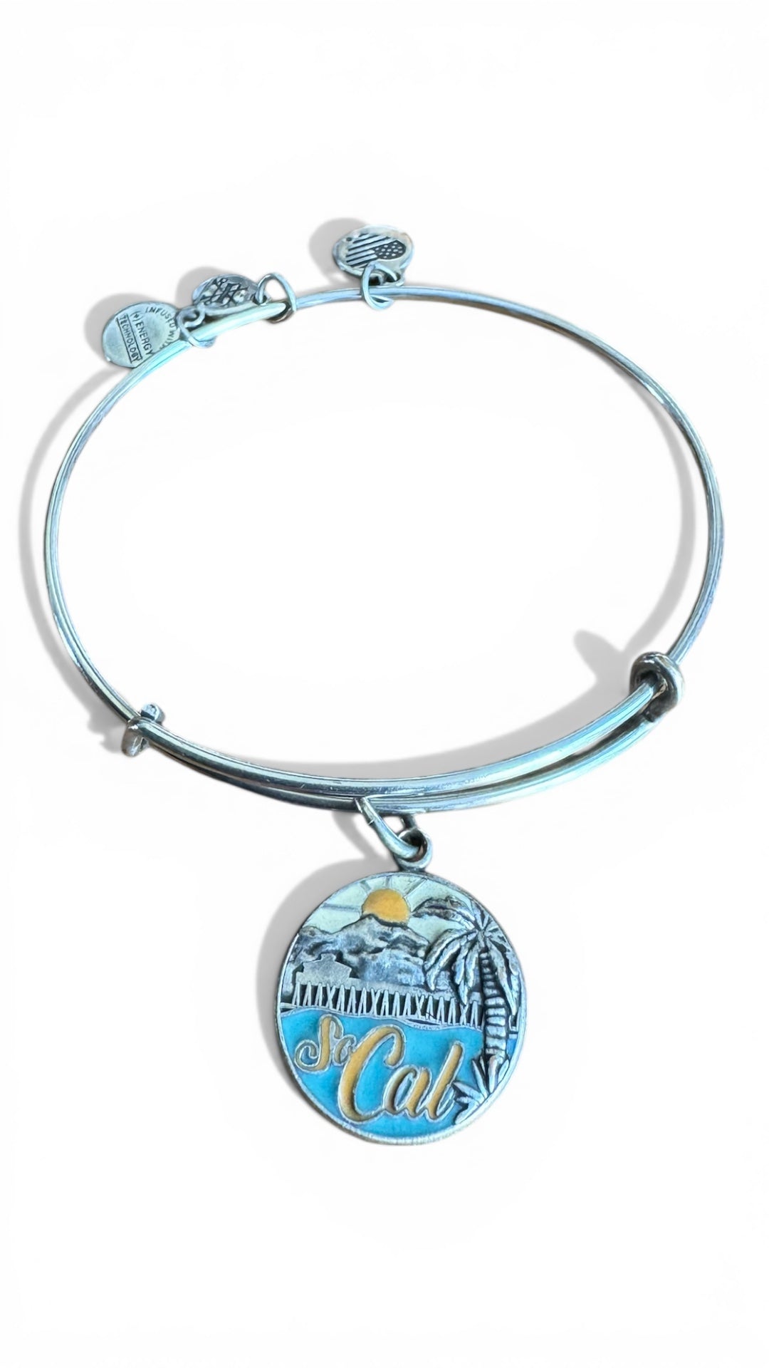 Alex and Ani - Places We Love So Cal Charm, Destination Bangle Bracelet