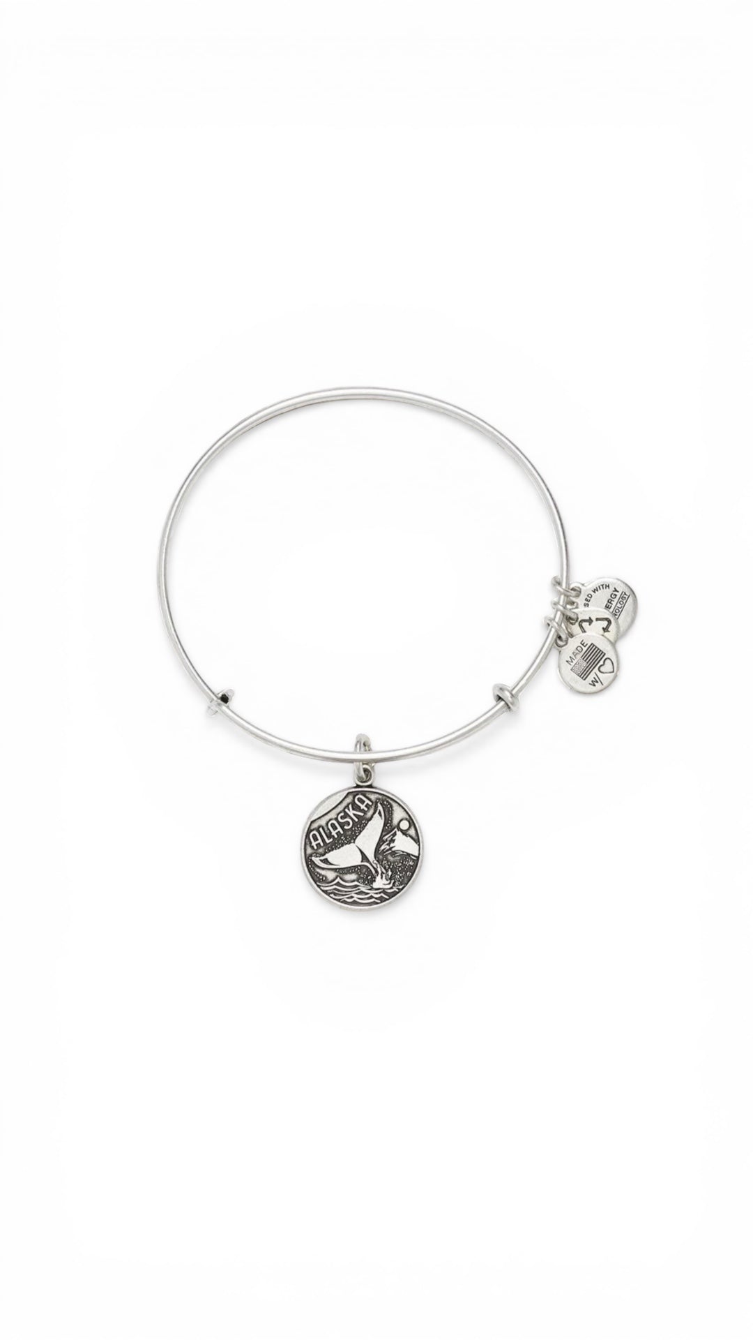 Alex and Ani - Places We Love Alaska Charm Bangle Bracelet