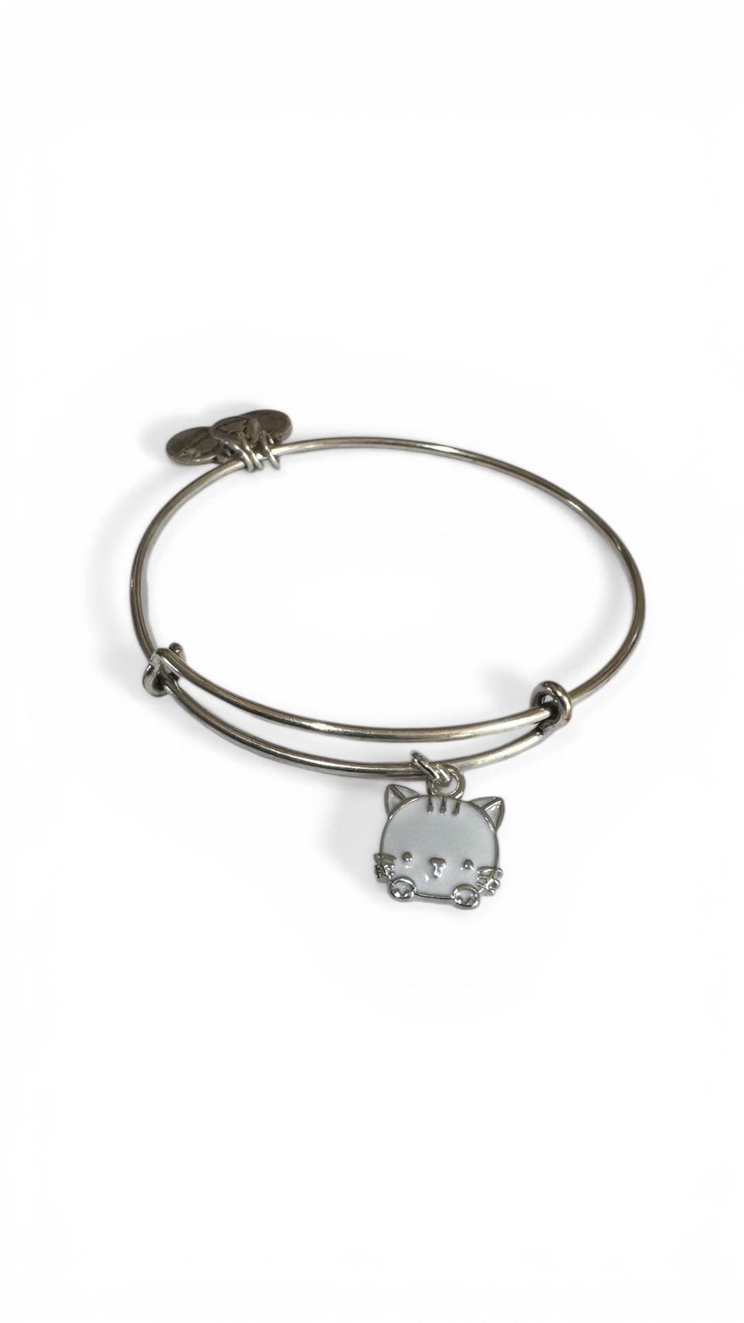 Alex and Ani - Cat Charm Bangle Bracelet Three Different Colors, Your Choice