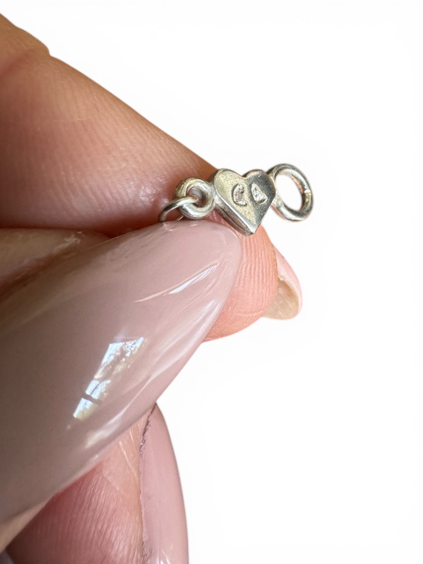 Chan Luu - Vintage Clear and Black Crystal Necklace, Sterling Silver