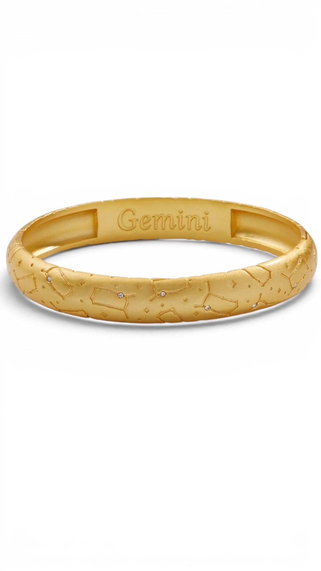 Alex and Ani - Gemini, May 21 - June 20, Zodiac Hinged Bangle Bracelet, NWT+Card & Pouch