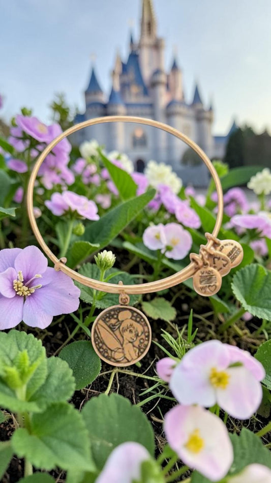 Alex and Ani - Park Exclusive Tinker Bell Charm Bangle Bracelet