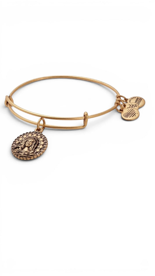 Alex and Ani - Mary Magdalena Charm, NWT + Card in Box, Spiritual, Religious Charm
