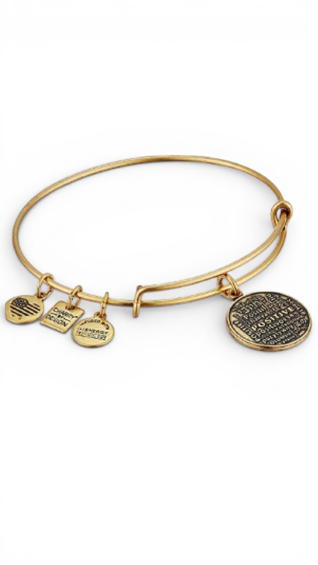 Alex and Ani - Positive Is How I Live Bangle Bracelet