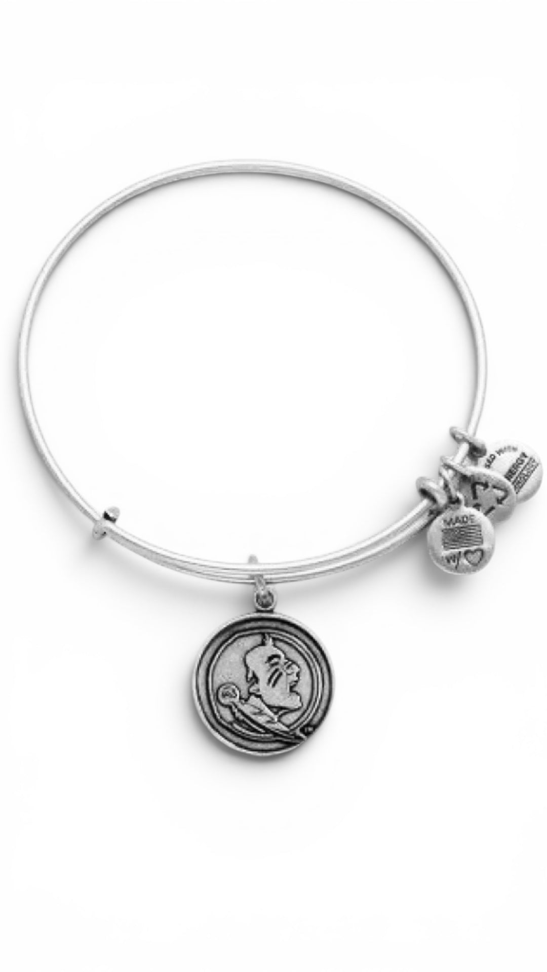Alex and Ani - Florida State University Seminoles Charm Bangle Bracelet, College Alumni