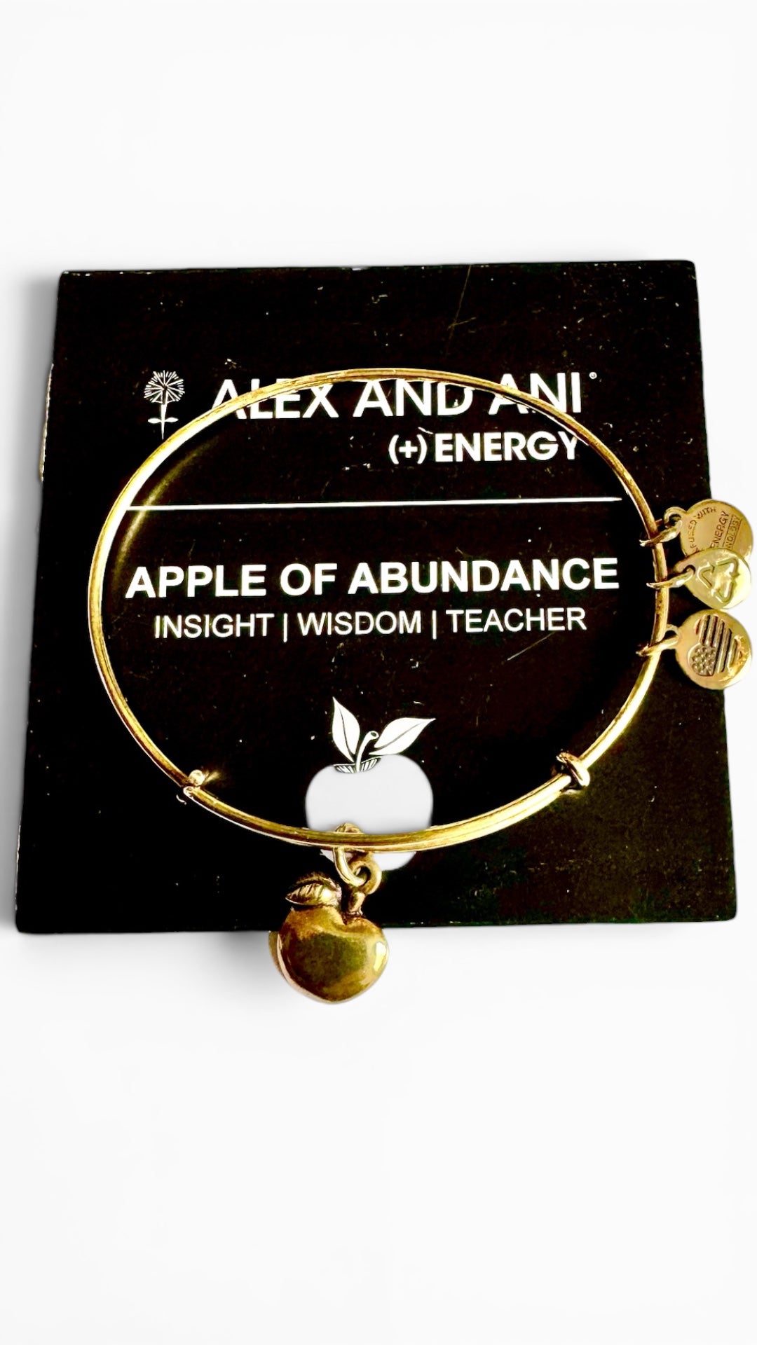 Alex and Ani - Apple of Abundance Charm Bangle Bracelet